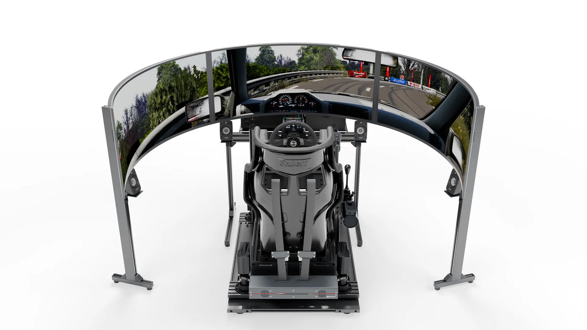 Simulateur Drift LP6 Motion LPSIMU, vue arrière