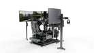 Simulateur Drift LP6 Motion LPSIMU, vue générale en contre plongée droite