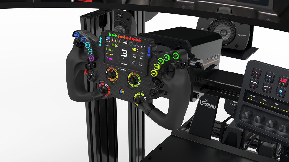 Simulateur de pilotage GT LPSIMU LP6 GT, commandes côté droit