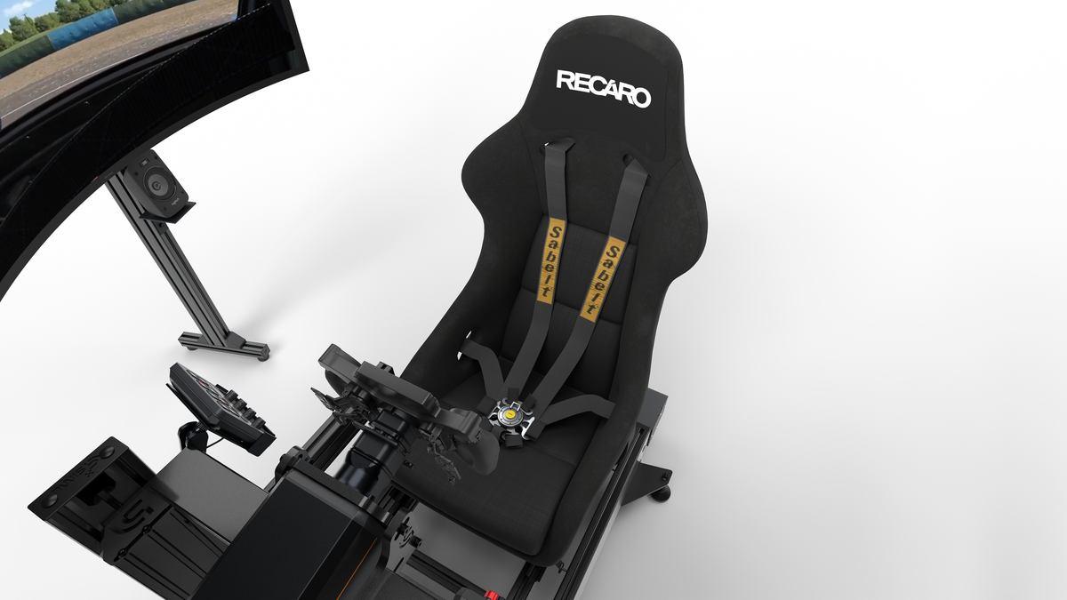 Simulateur de pilotage GT LPSIMU LP6 GT, siège côté gauche