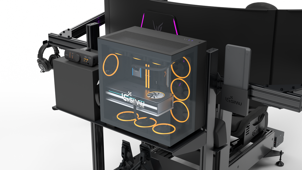 Simulateur de pilotage GT LPSIMU LP6 GT, ordinateur