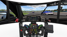 Simulateur de pilotage GT LPSIMU LP6 GT, vue du pilote