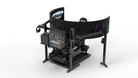 Simulateur de pilotage GT LPSIMU LP6 GT MOTION, équipements arrière