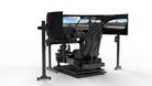 Simulateur de pilotage GT LPSIMU LP6 GT MOTION, vue basse gauche