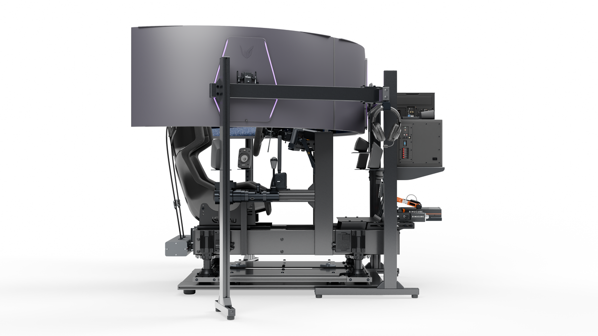 Simulateur LP6 RALLYE MOTION — Profil droit