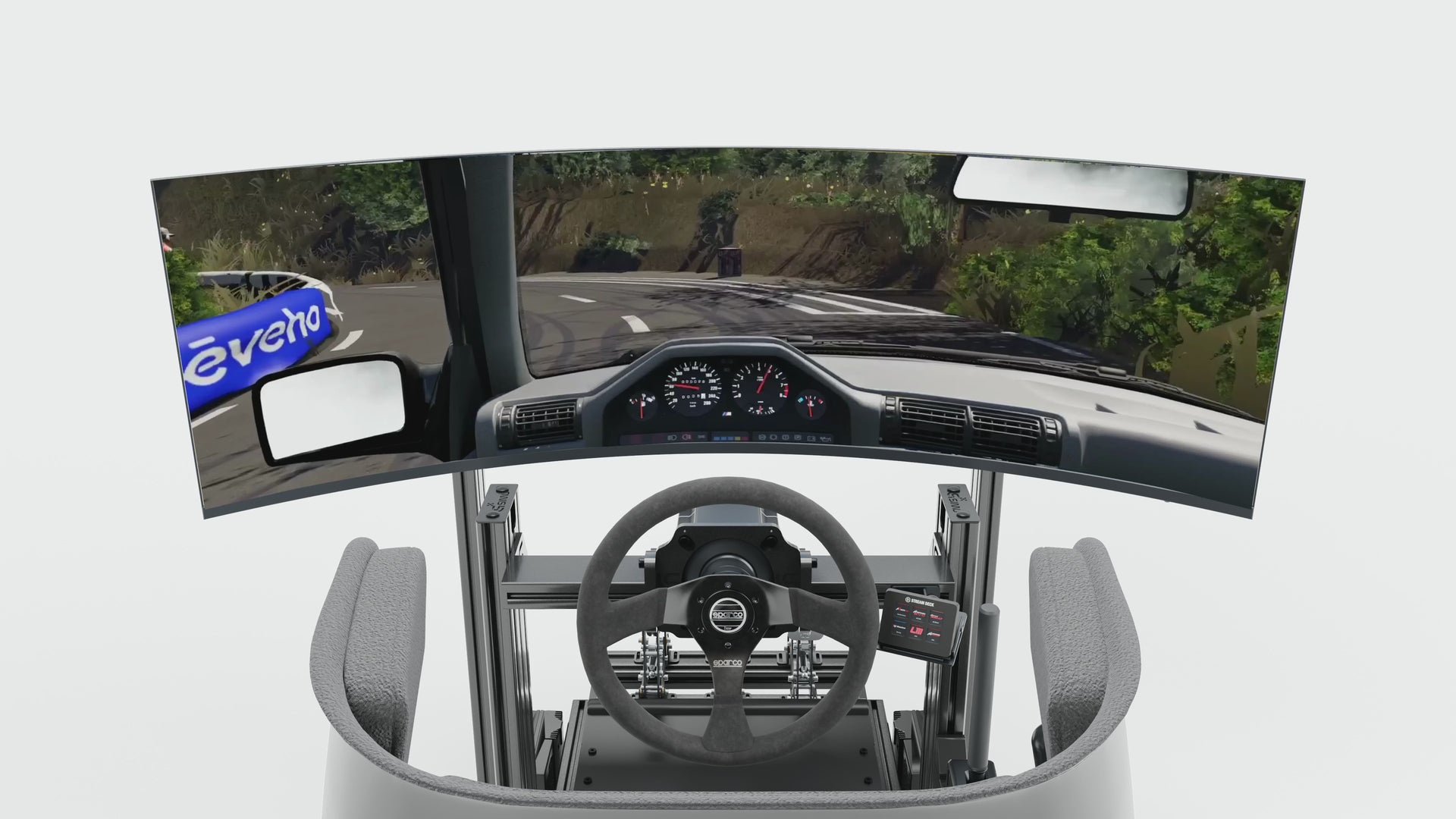 Vidéo embarquée du simulateur Drift LP4 Motion LPSIMU