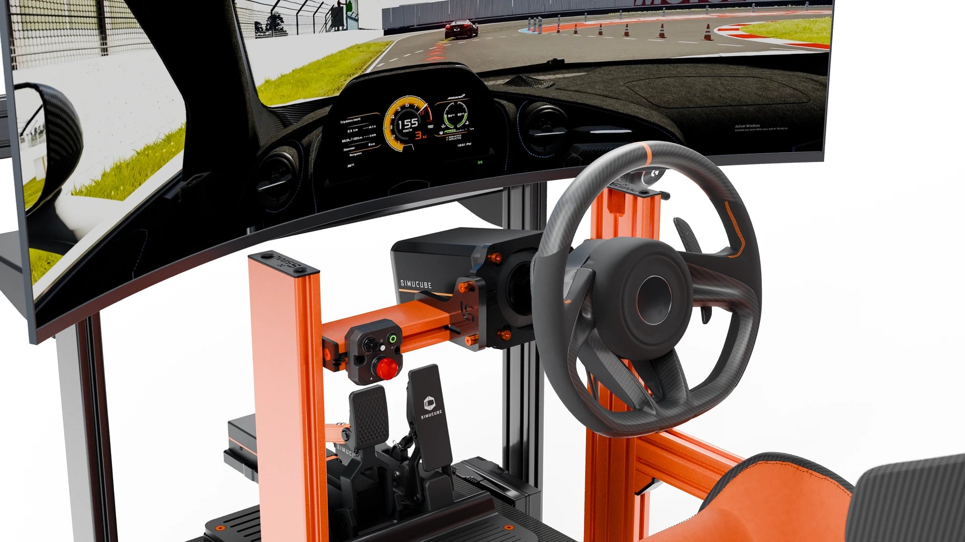LP765 — Steering wheel and controls, left side
