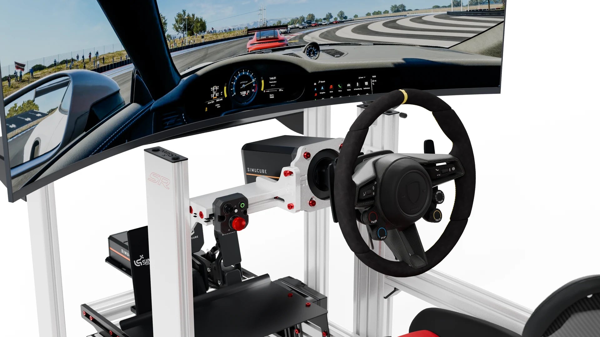 LPSR — Custom steering wheel — left side